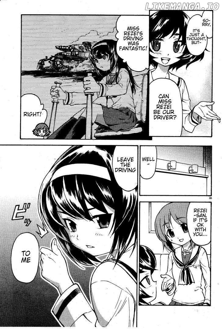 Girls & Panzer chapter 2 - page 36