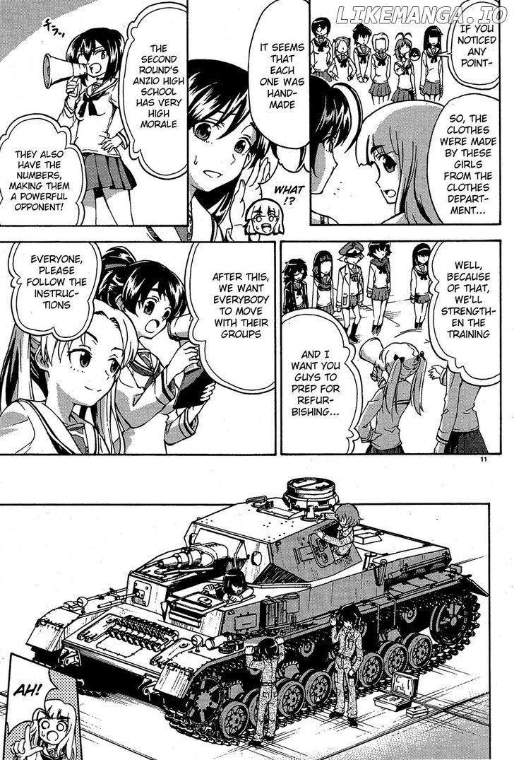 Girls & Panzer chapter 6 - page 11