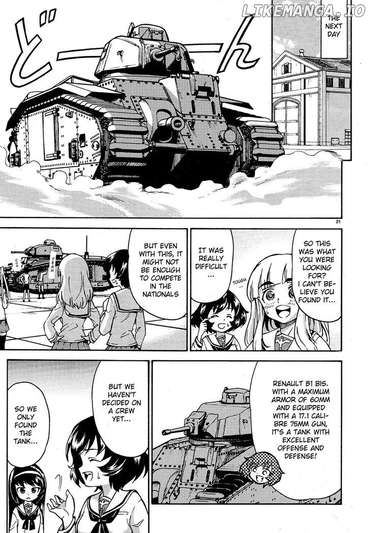 Girls & Panzer chapter 6 - page 21