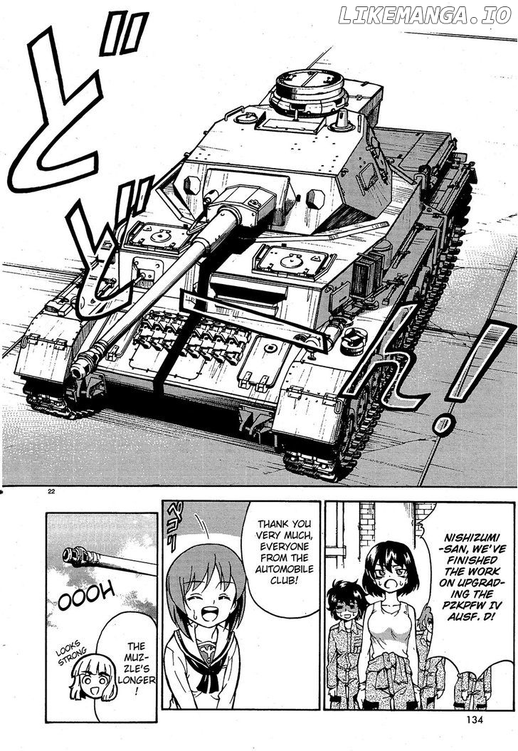 Girls & Panzer chapter 6 - page 22