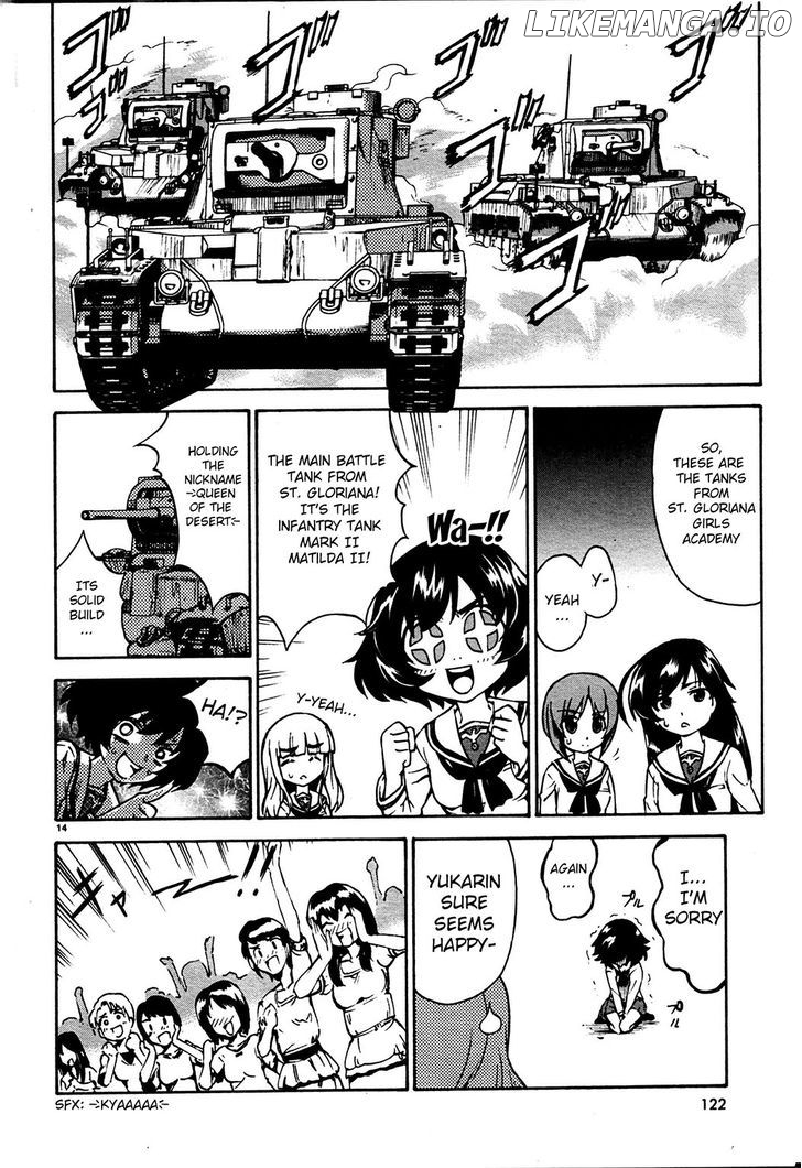 Girls & Panzer chapter 3 - page 16