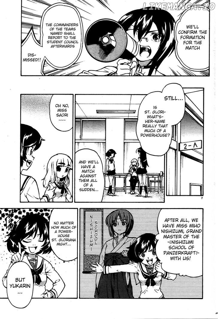 Girls & Panzer chapter 3 - page 9