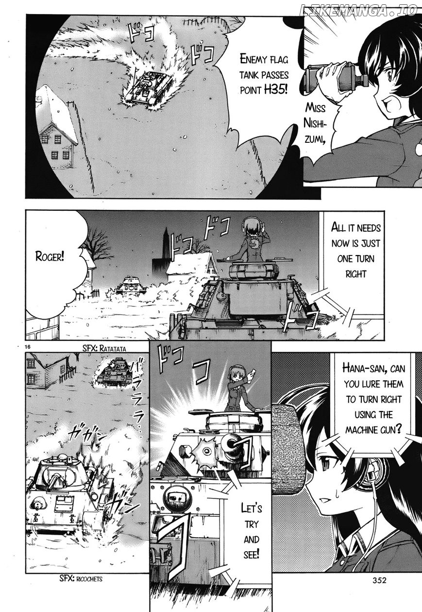 Girls & Panzer chapter 14 - page 16