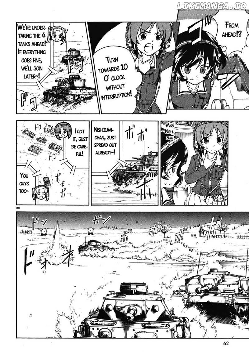 Girls & Panzer chapter 13 - page 30