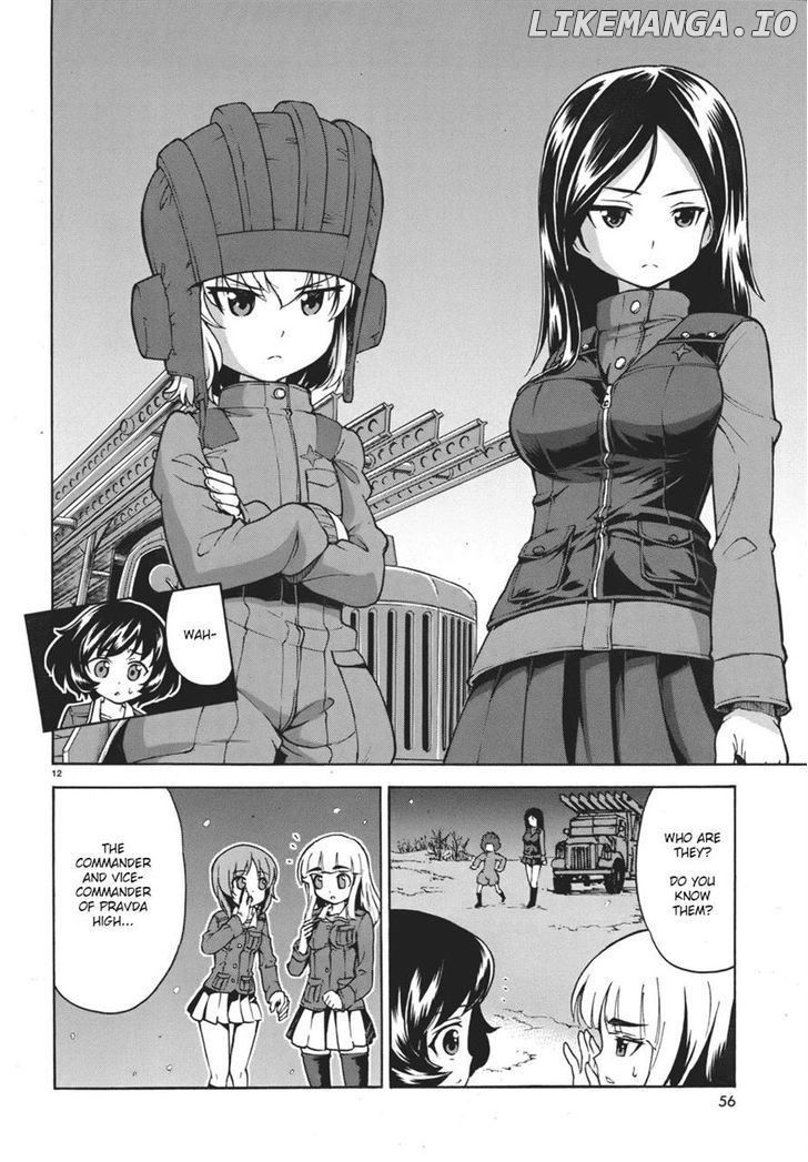 Girls & Panzer chapter 11 - page 12