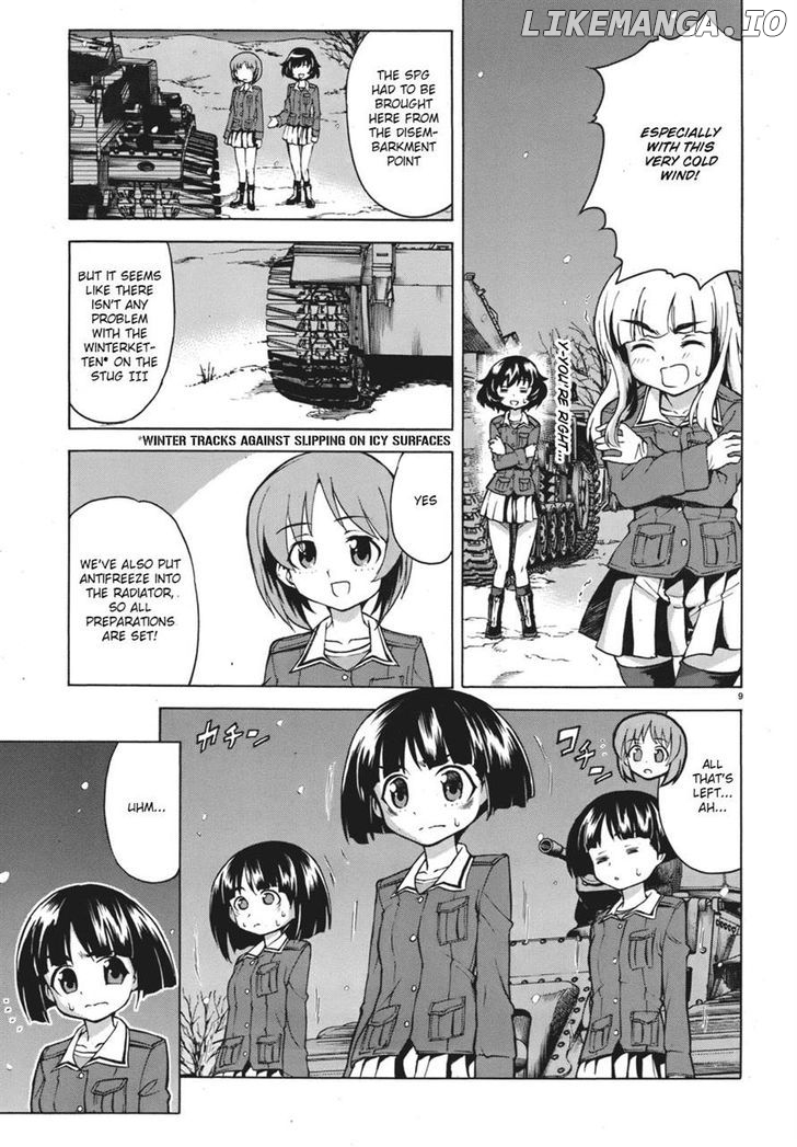 Girls & Panzer chapter 11 - page 9