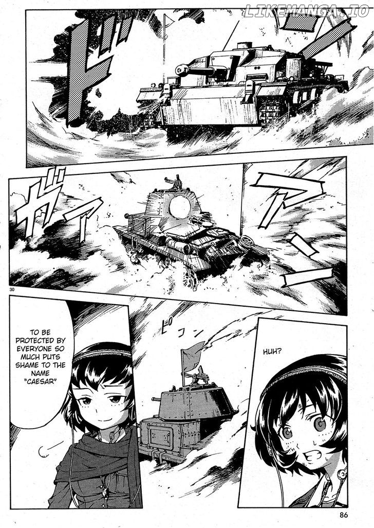 Girls & Panzer chapter 9 - page 30