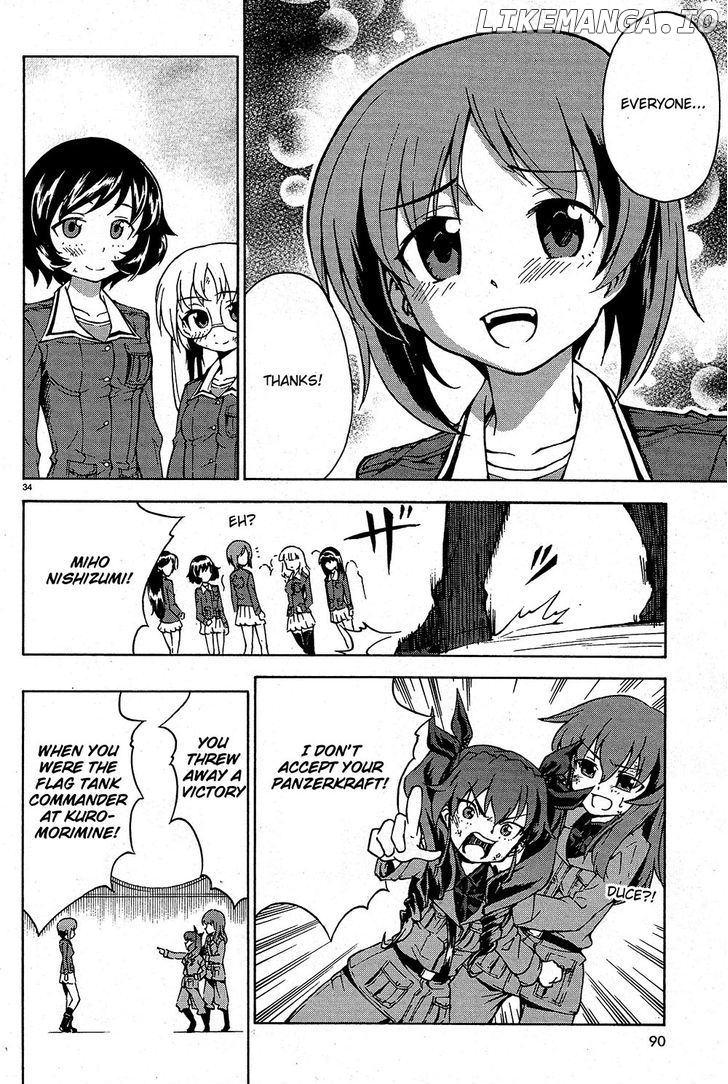 Girls & Panzer chapter 9 - page 34