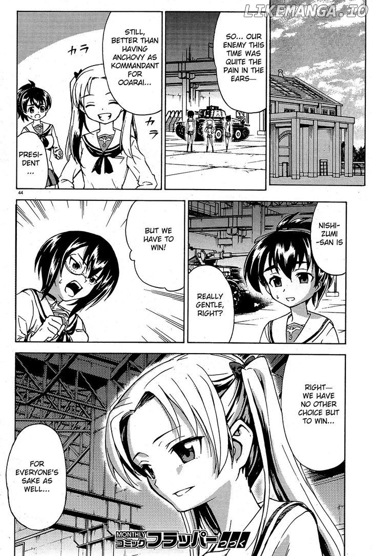 Girls & Panzer chapter 9 - page 44