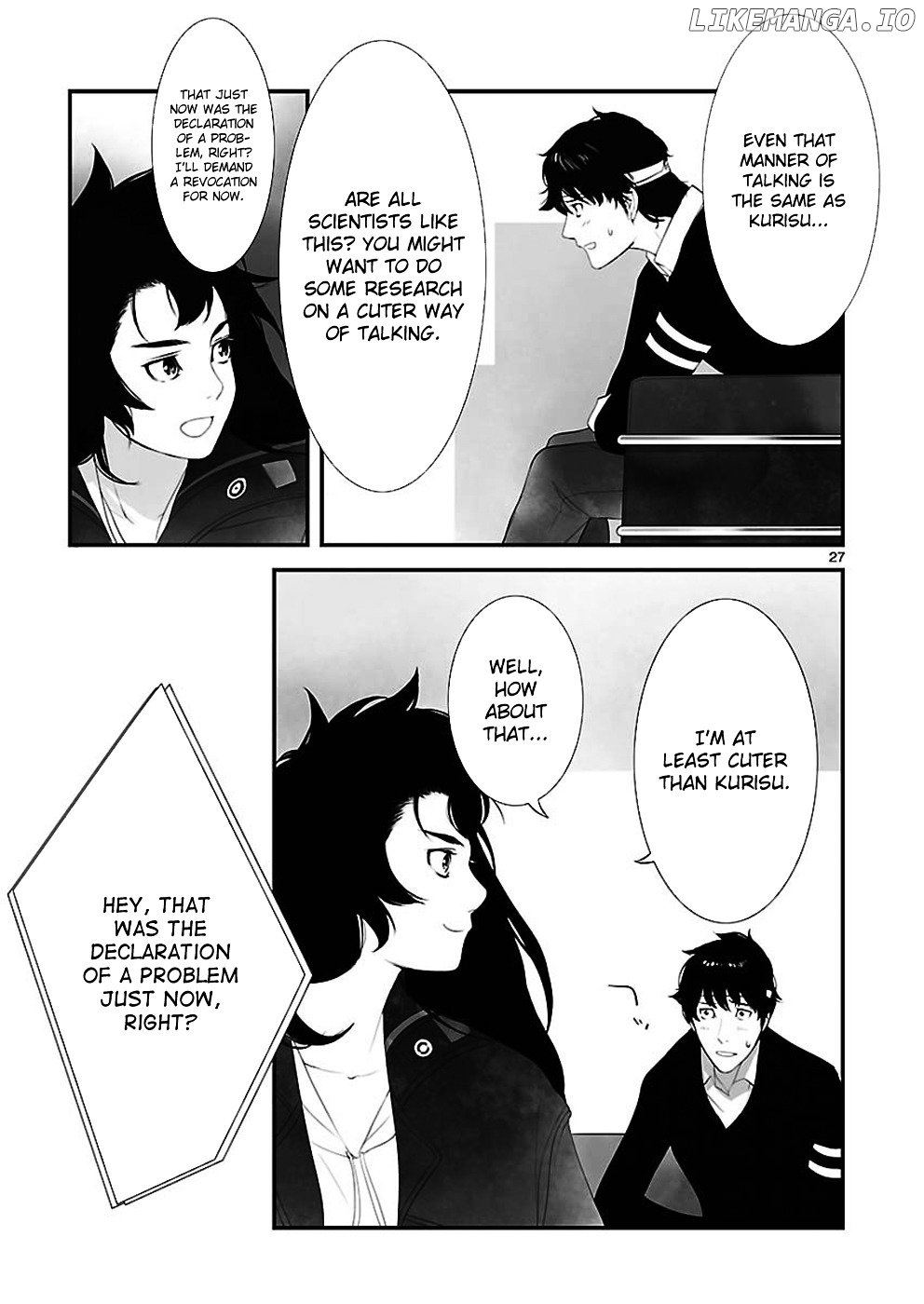 Steins;Gate - Eigou Kaiki no Pandora chapter 1 - page 27