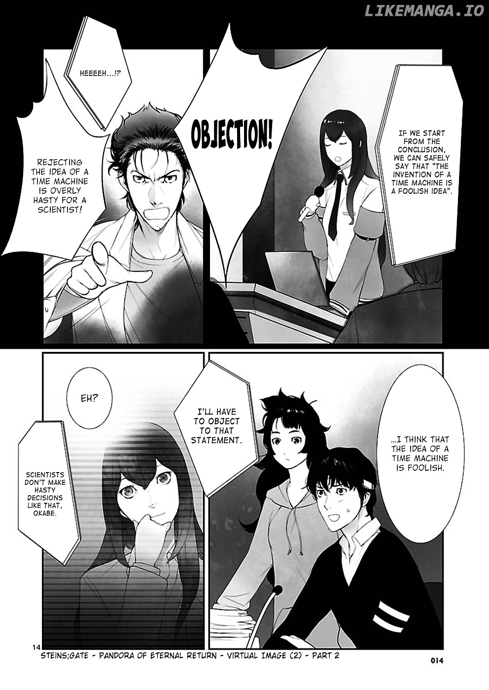 Steins;Gate - Eigou Kaiki no Pandora chapter 2.5 - page 1