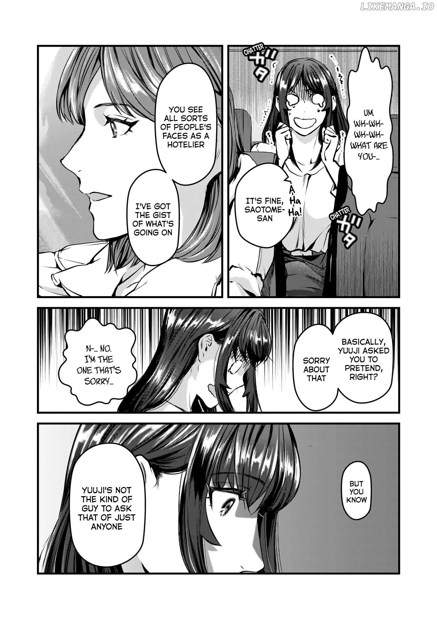 It's Fun Having a 300,000 yen a Month Job Welcoming Home an Onee-san Who Doesn't Find Meaning in a Job That Pays Her 500,000 yen a Month Chapter 28 - page 21