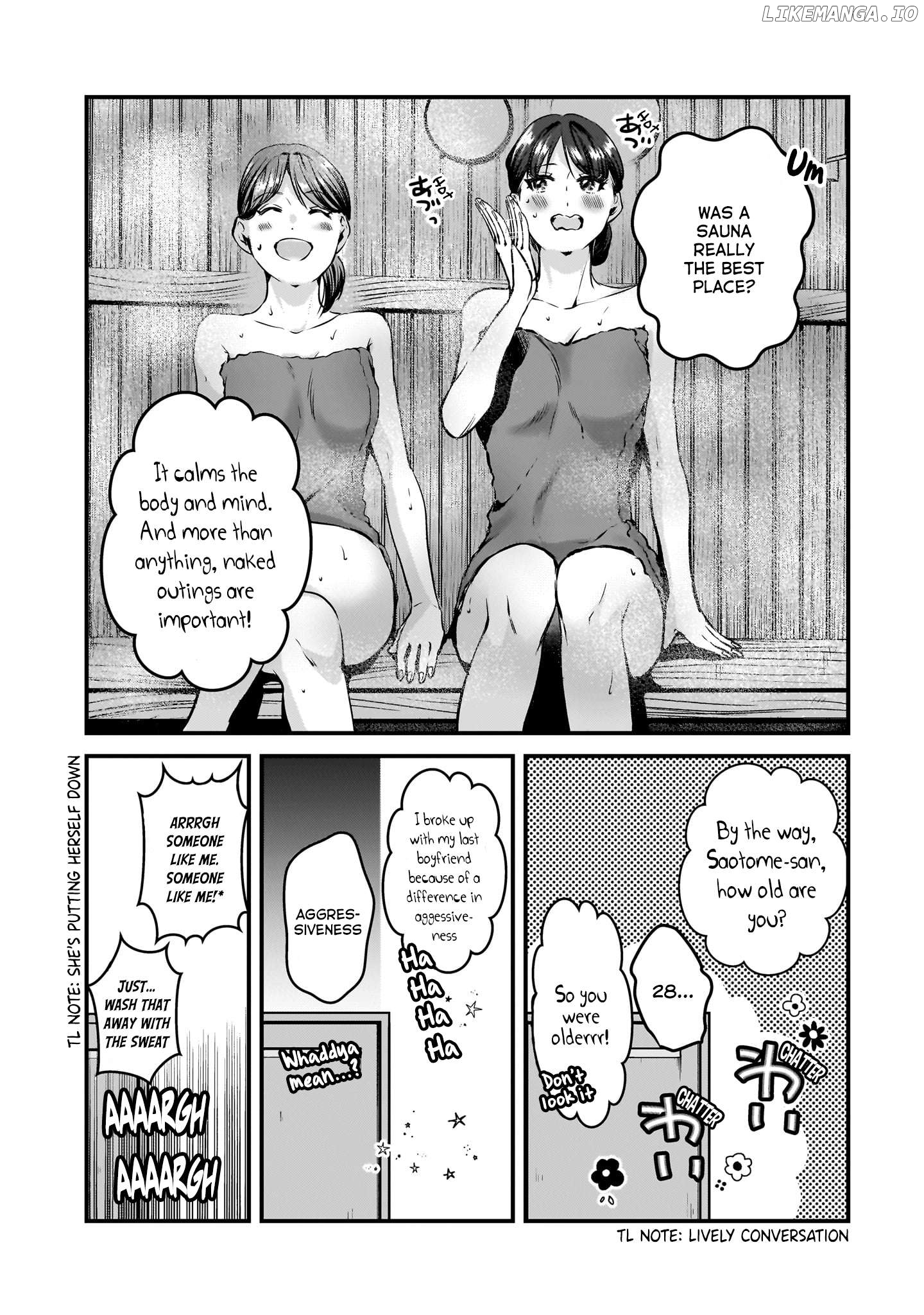 It's Fun Having a 300,000 yen a Month Job Welcoming Home an Onee-san Who Doesn't Find Meaning in a Job That Pays Her 500,000 yen a Month Chapter 28 - page 24