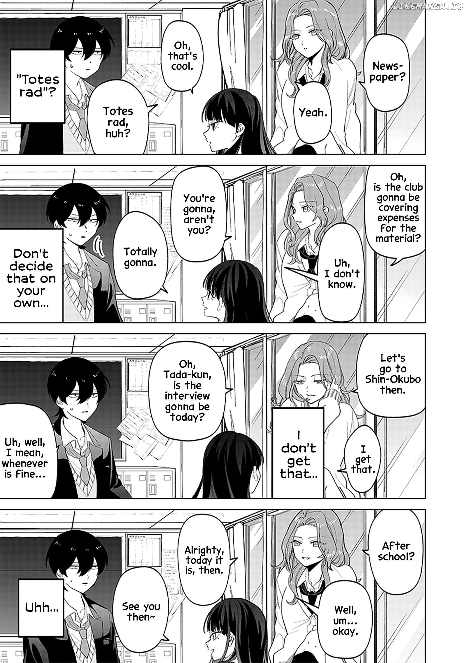 The Gals Who is Always Saying Insane Things. -My Daily Life at a Private Paranormal High School- Chapter 9 - page 7