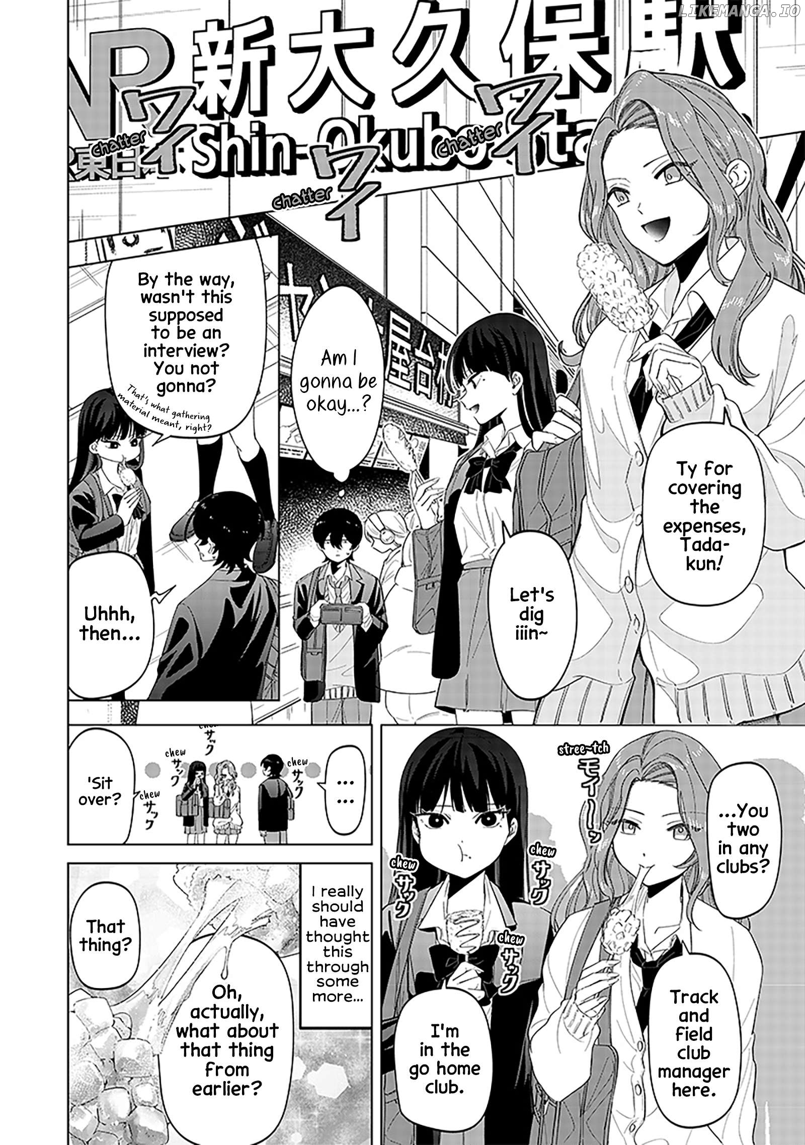 The Gals Who is Always Saying Insane Things. -My Daily Life at a Private Paranormal High School- Chapter 9 - page 8