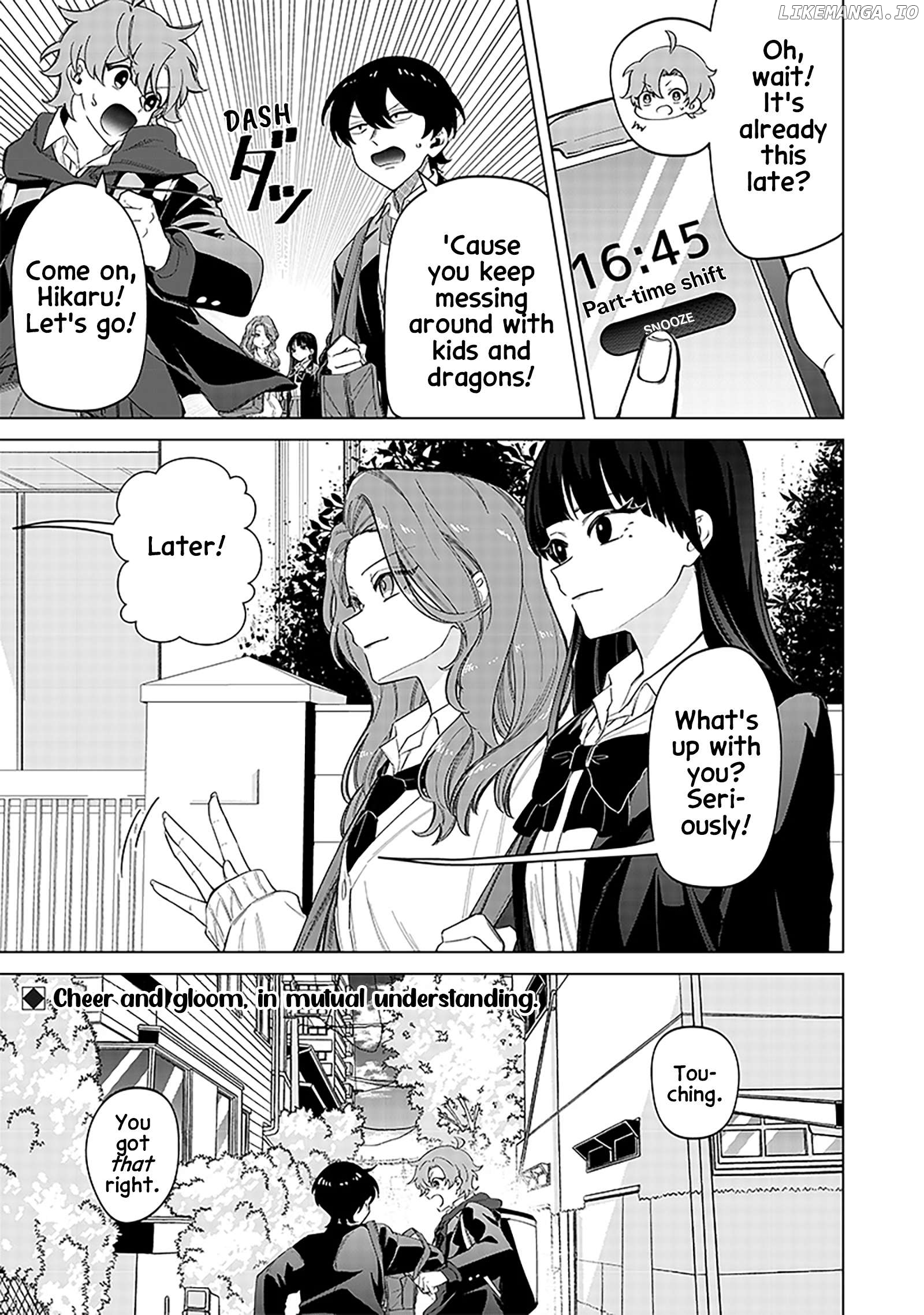 The Gals Who is Always Saying Insane Things. -My Daily Life at a Private Paranormal High School- Chapter 10 - page 21