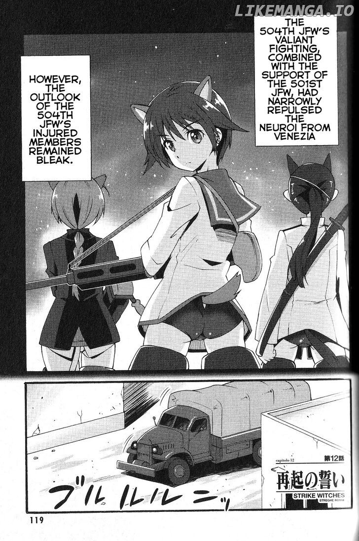 Strike Witches - Kurenai no Majotachi chapter 12 - page 1