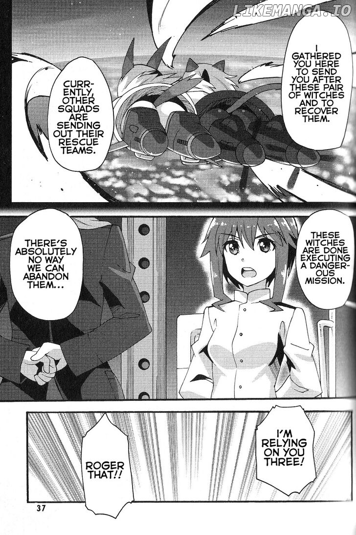 Strike Witches - Kurenai no Majotachi chapter 14 - page 13