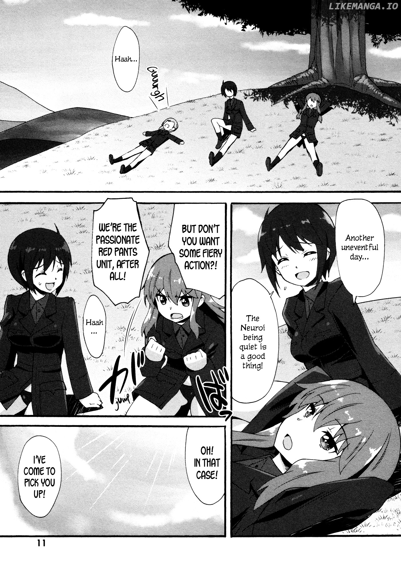 Strike Witches - Kurenai no Majotachi chapter 1 - page 11