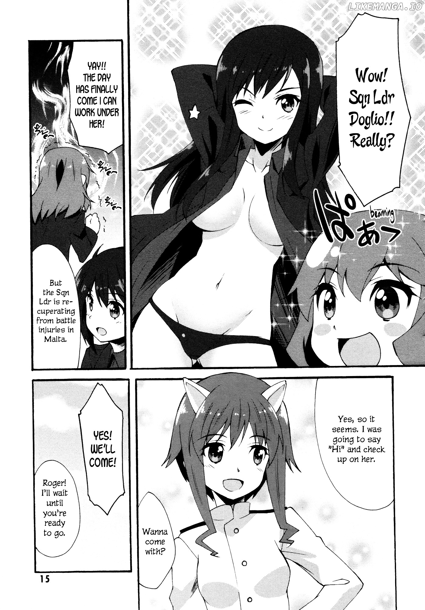 Strike Witches - Kurenai no Majotachi chapter 1 - page 14