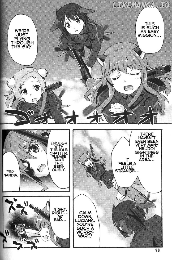 Strike Witches - Kurenai no Majotachi chapter 17 - page 19