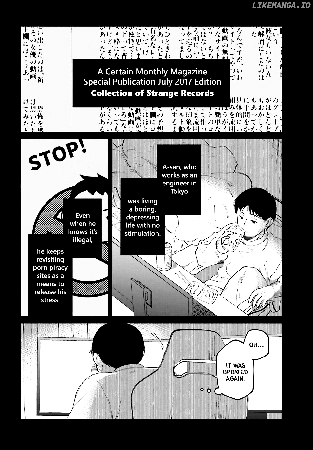 Kinki Chihou no Aru Basho ni Tsuite chapter 1 - page 6