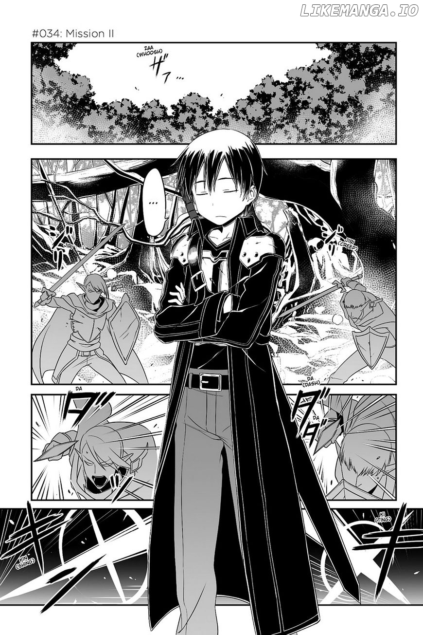 Sword Art Online - Progressive chapter 34 - page 1