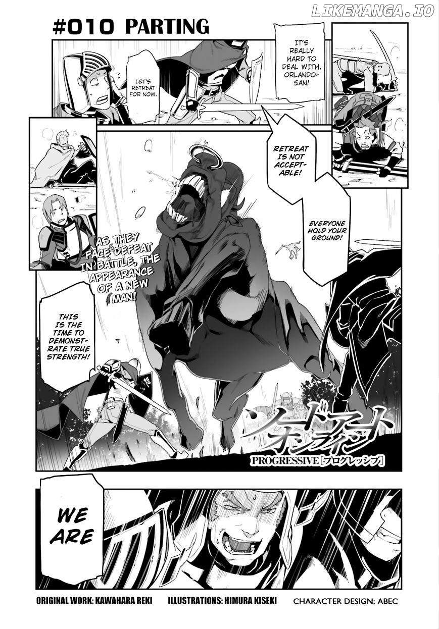 Sword Art Online - Progressive chapter 10 - page 4