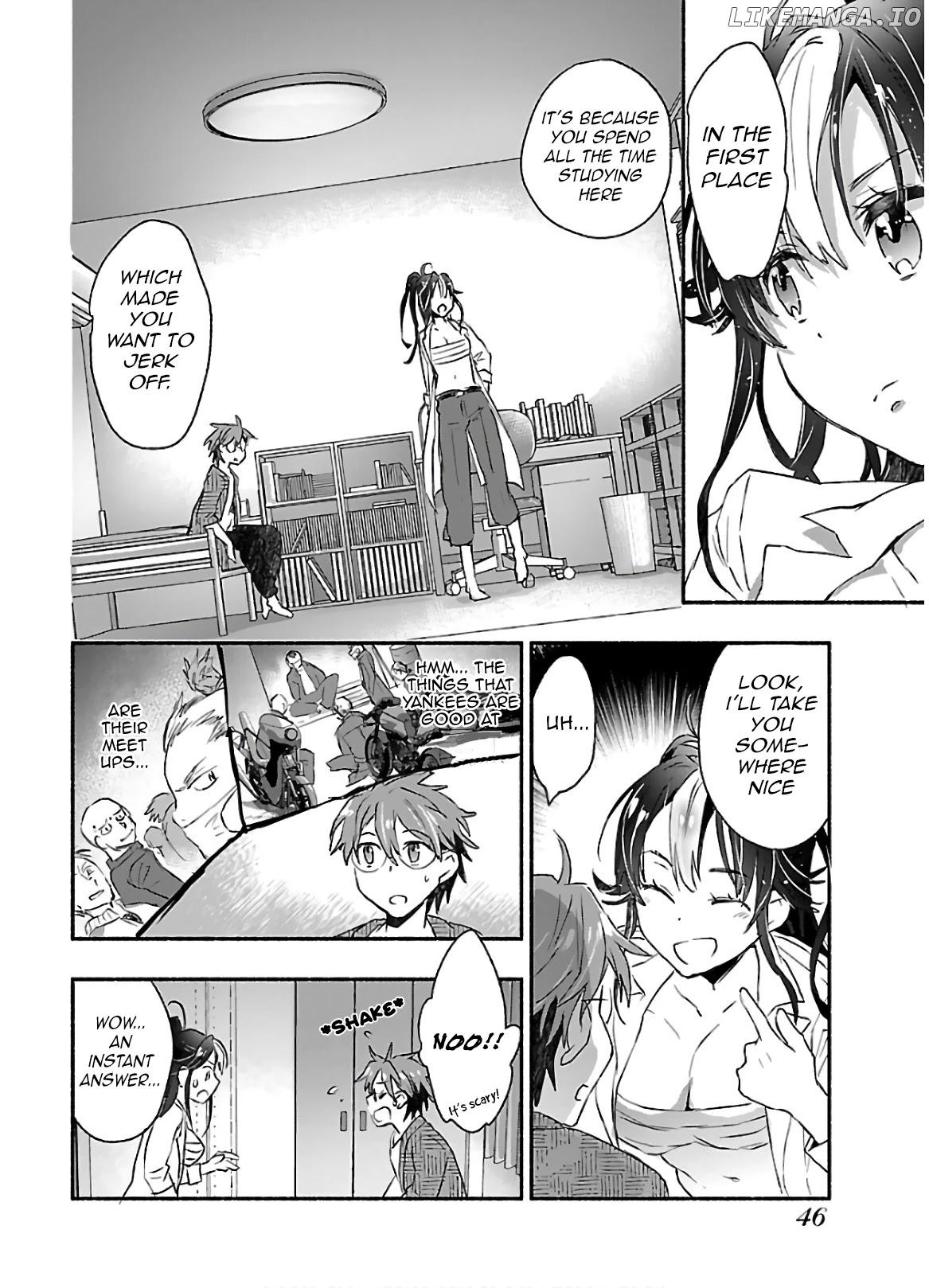 Yankee Musume Ni Natsukarete Kotoshi Mo Juken Ni Shippai Shisou Desu chapter 2 - page 11