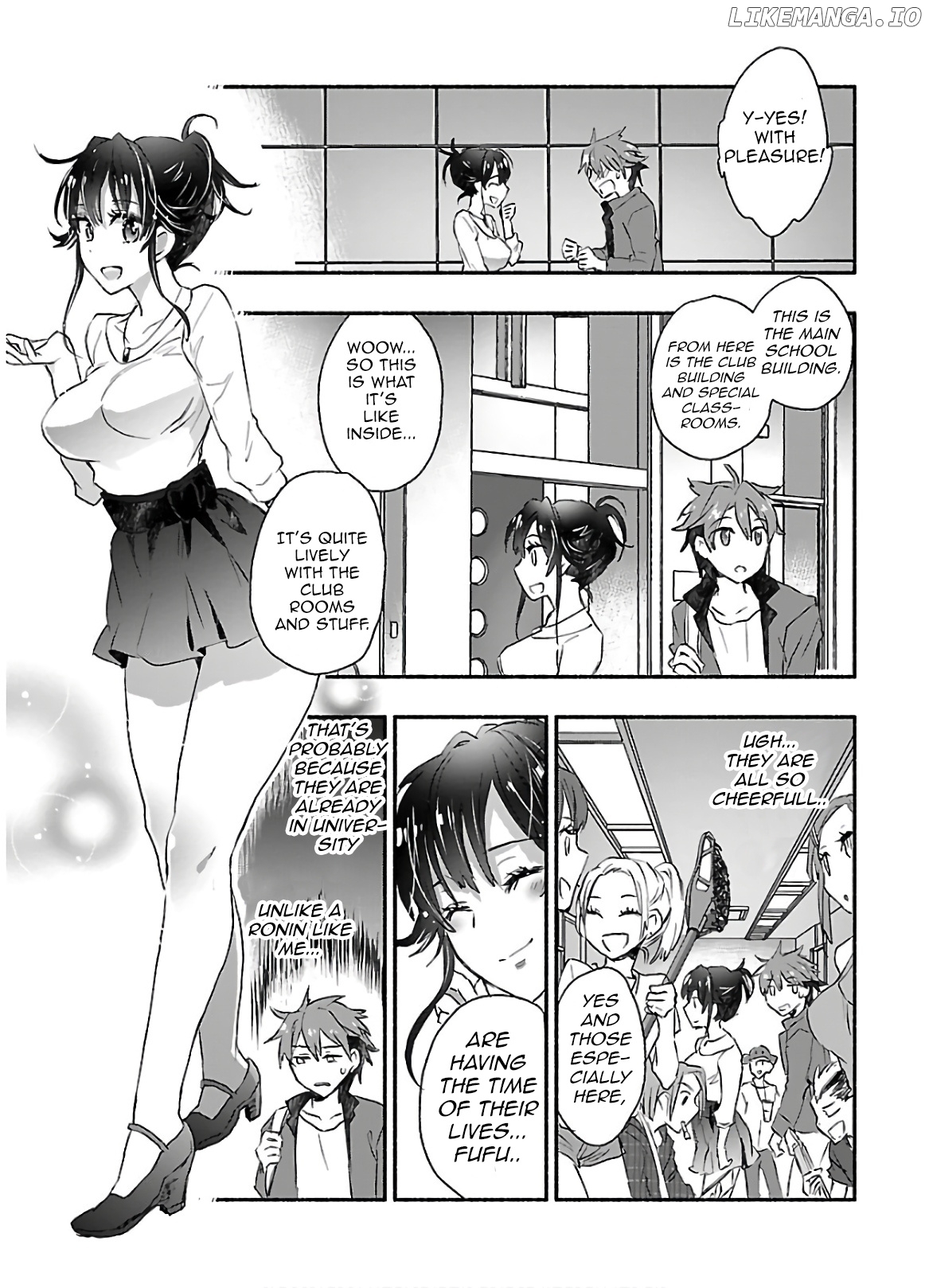 Yankee Musume Ni Natsukarete Kotoshi Mo Juken Ni Shippai Shisou Desu chapter 3 - page 8