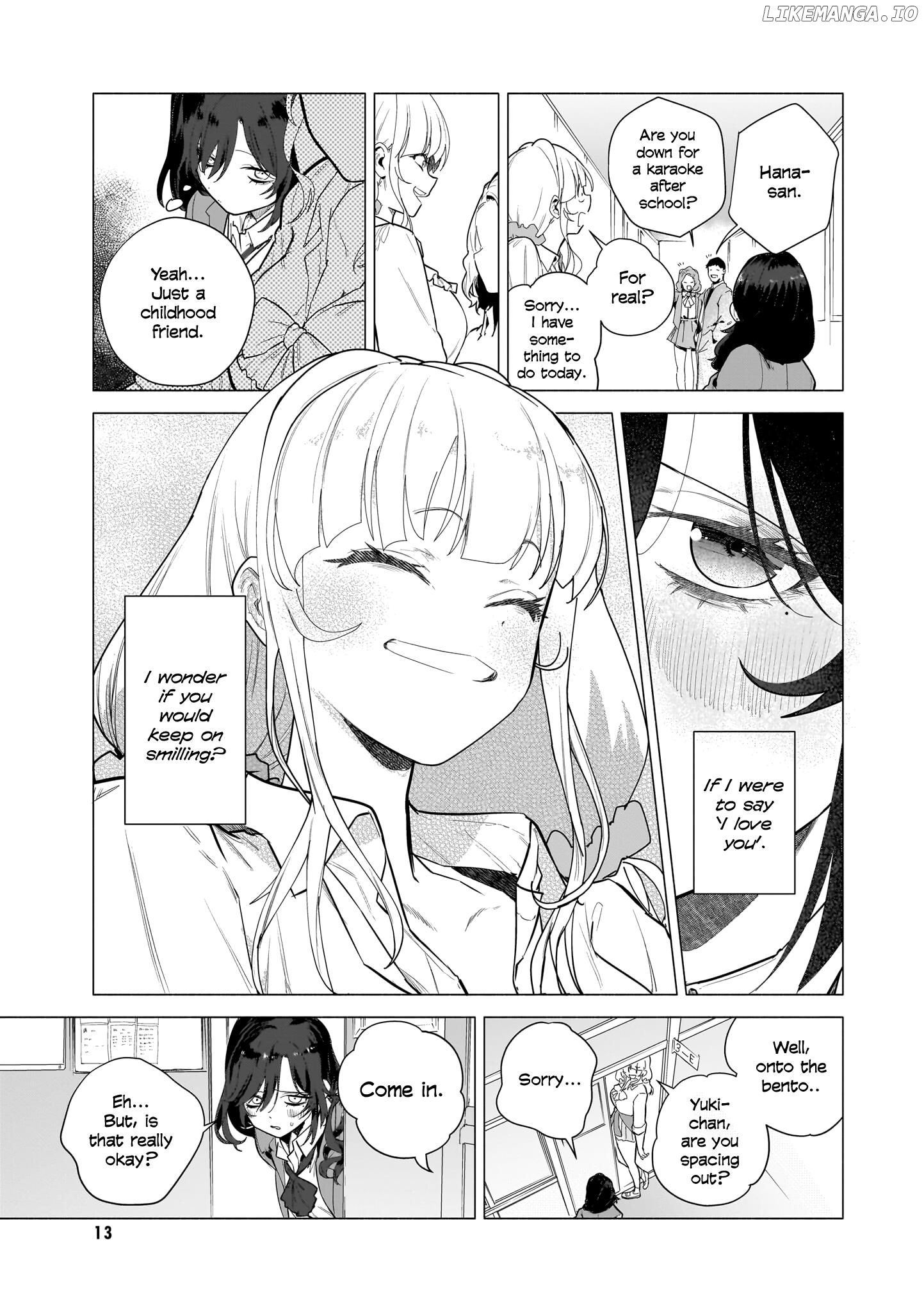 Aashi To Watashi - Gal Yuri Anthology chapter 1 - page 7