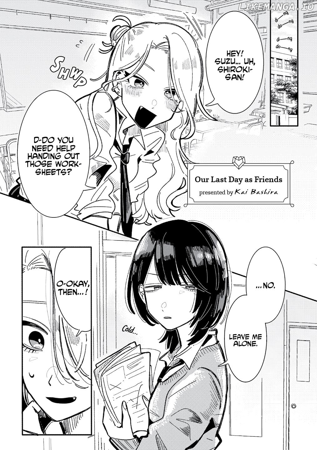 Aashi To Watashi - Gal Yuri Anthology chapter 5 - page 2