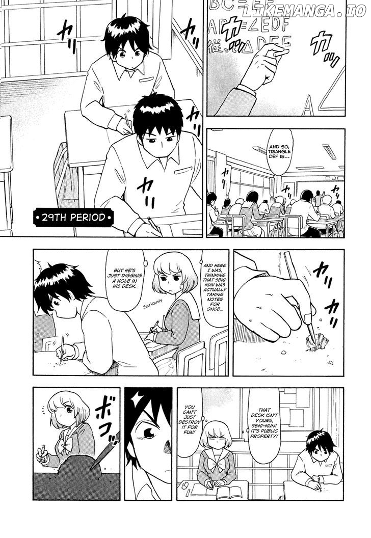 Tonari no Seki-kun chapter 29 - page 8