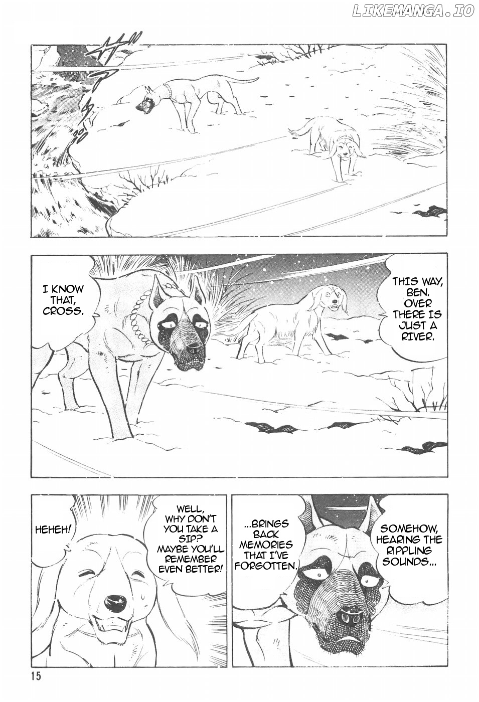 Ginga Densetsu Weed chapter 103 - page 15