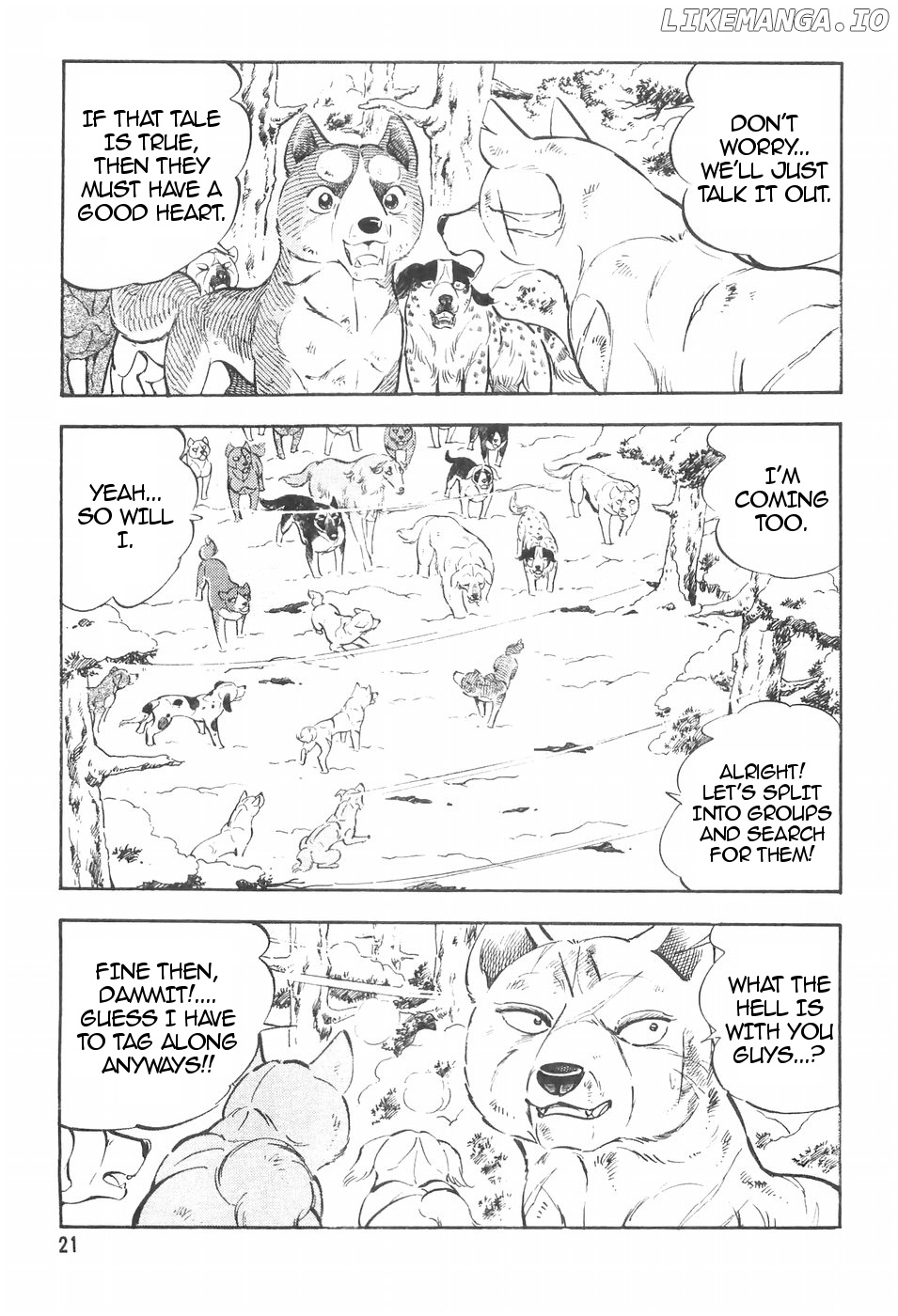 Ginga Densetsu Weed chapter 103 - page 21