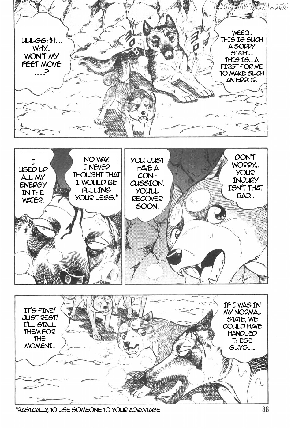 Ginga Densetsu Weed chapter 113 - page 10