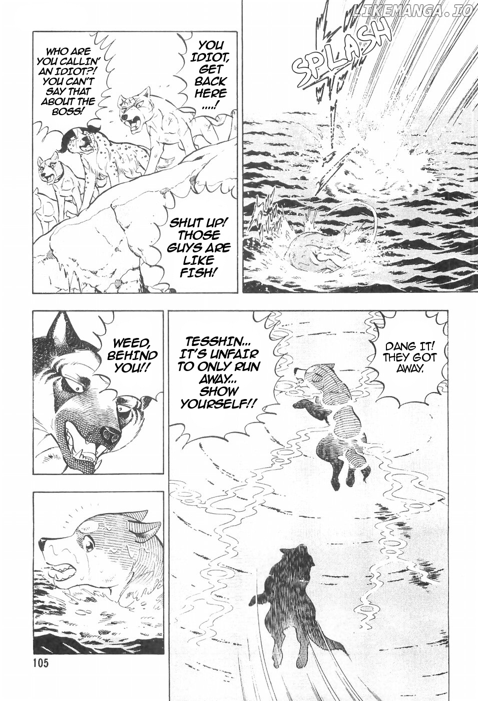 Ginga Densetsu Weed chapter 107 - page 13