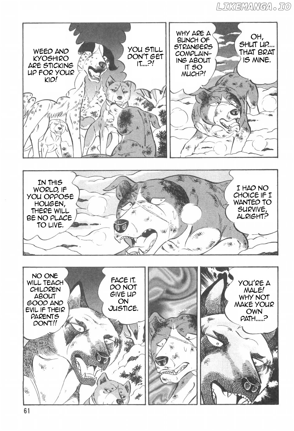 Ginga Densetsu Weed chapter 96 - page 13