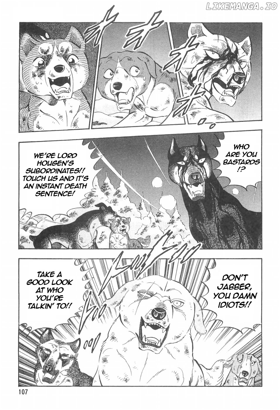 Ginga Densetsu Weed chapter 98 - page 13