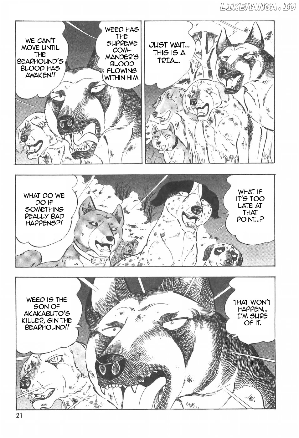 Ginga Densetsu Weed chapter 94 - page 23