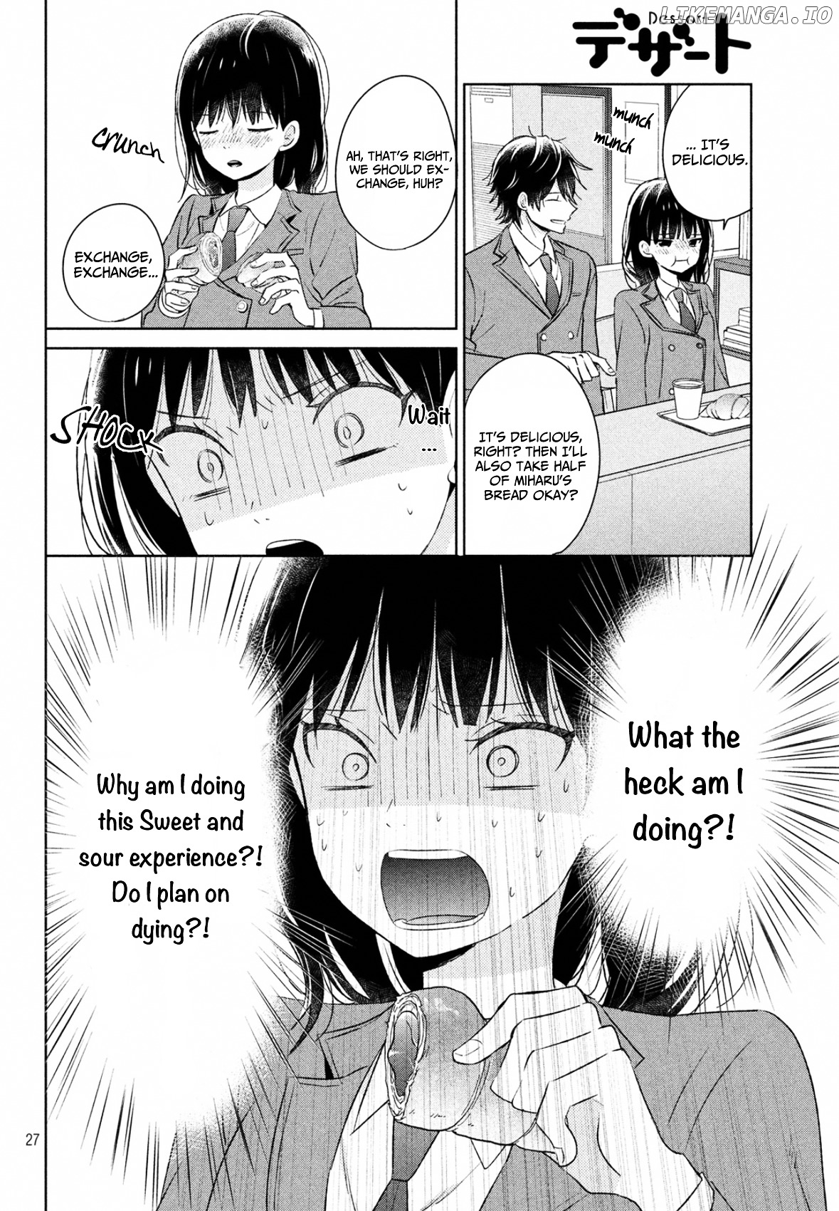 Chikyuu no Owari wa Koi no Hajimari chapter 1 - page 27