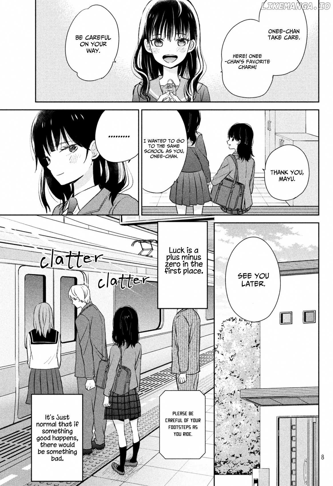 Chikyuu no Owari wa Koi no Hajimari chapter 1 - page 8