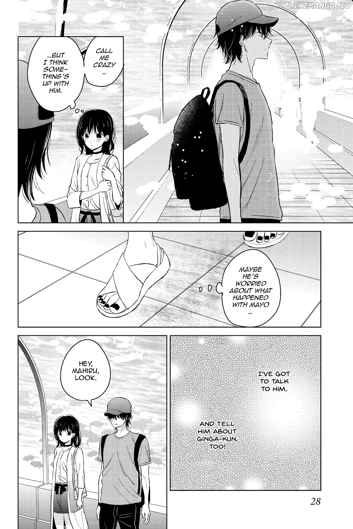 Chikyuu no Owari wa Koi no Hajimari chapter 17 - page 29