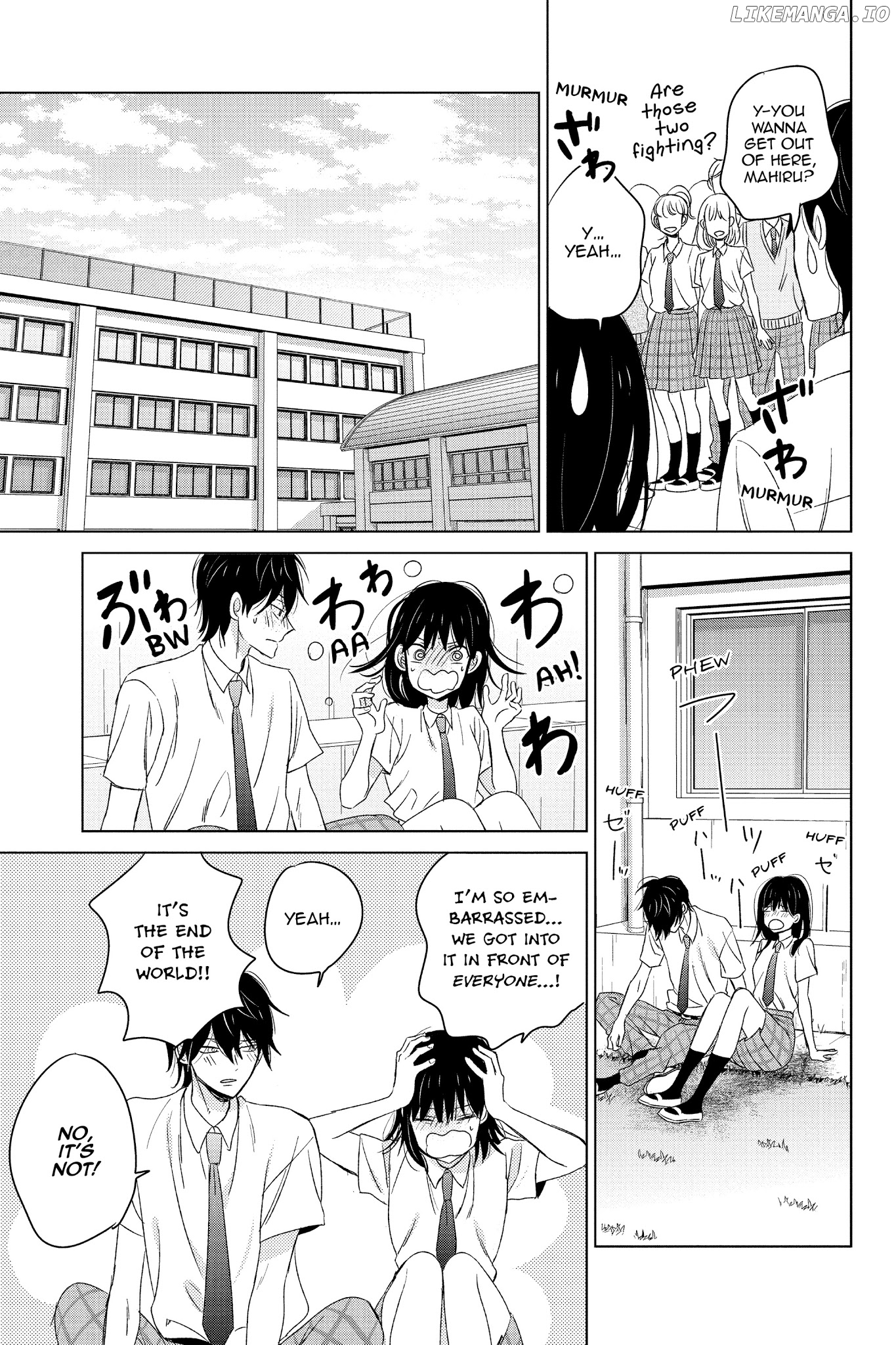 Chikyuu no Owari wa Koi no Hajimari chapter 15 - page 27