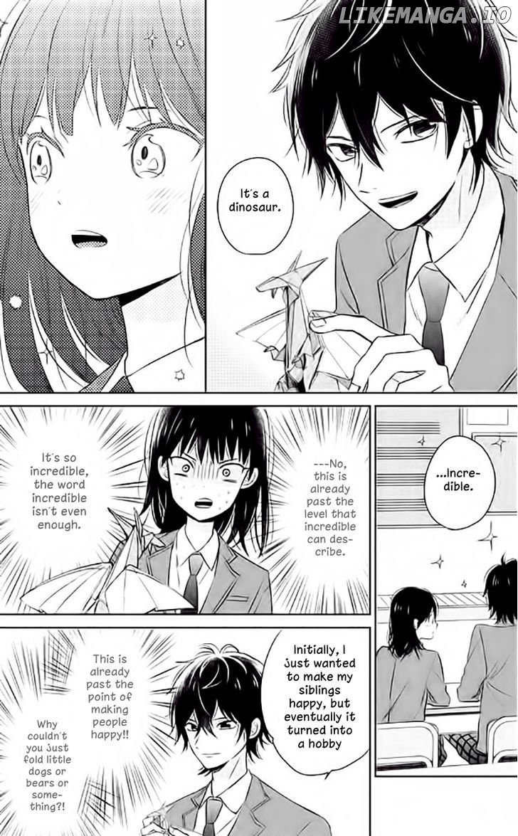 Chikyuu no Owari wa Koi no Hajimari chapter 2 - page 14