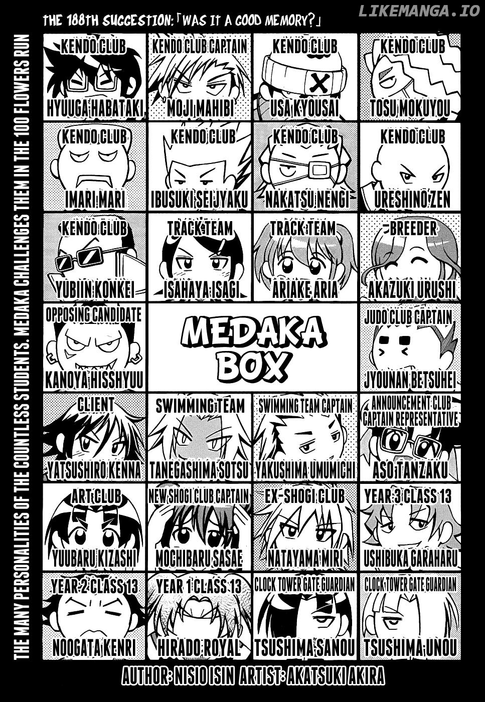 Medaka Box Chapter 188 - page 2