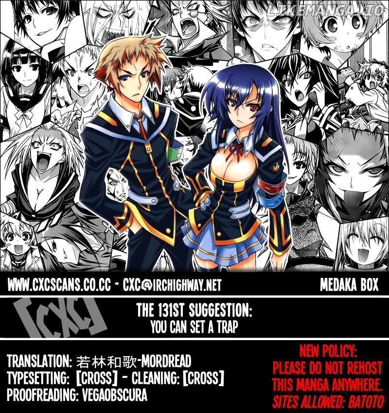 Medaka Box Chapter 131 - page 1