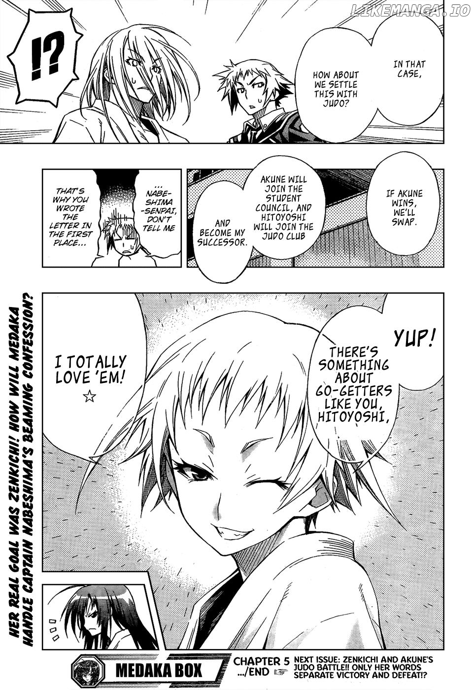 Medaka Box Chapter 5 - page 20