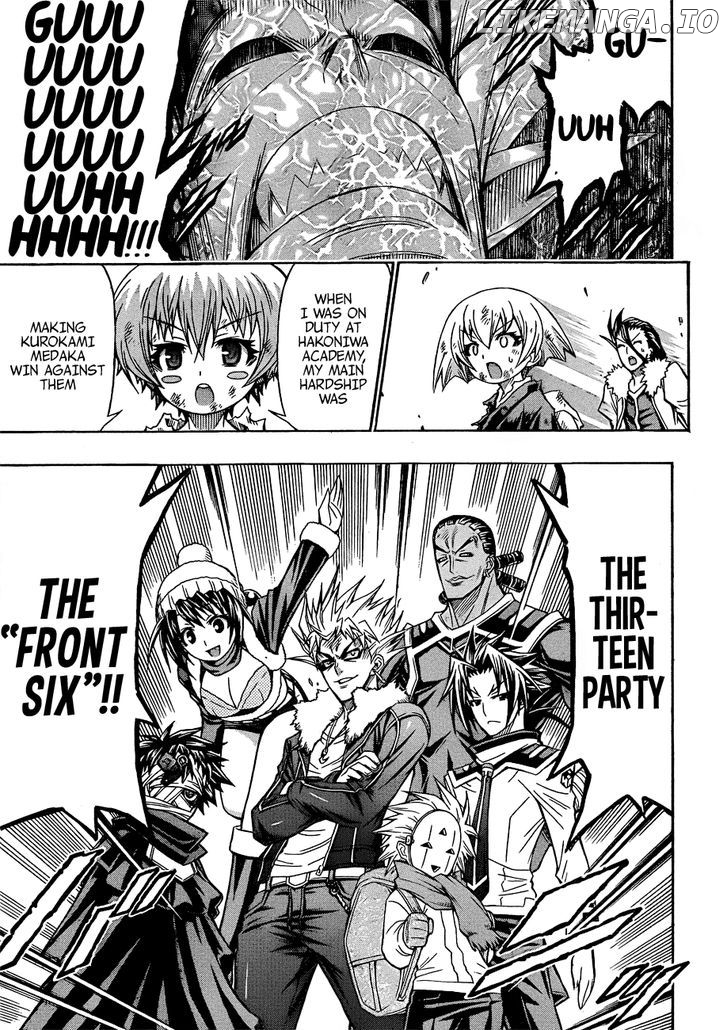 Medaka Box chapter 165 - page 14