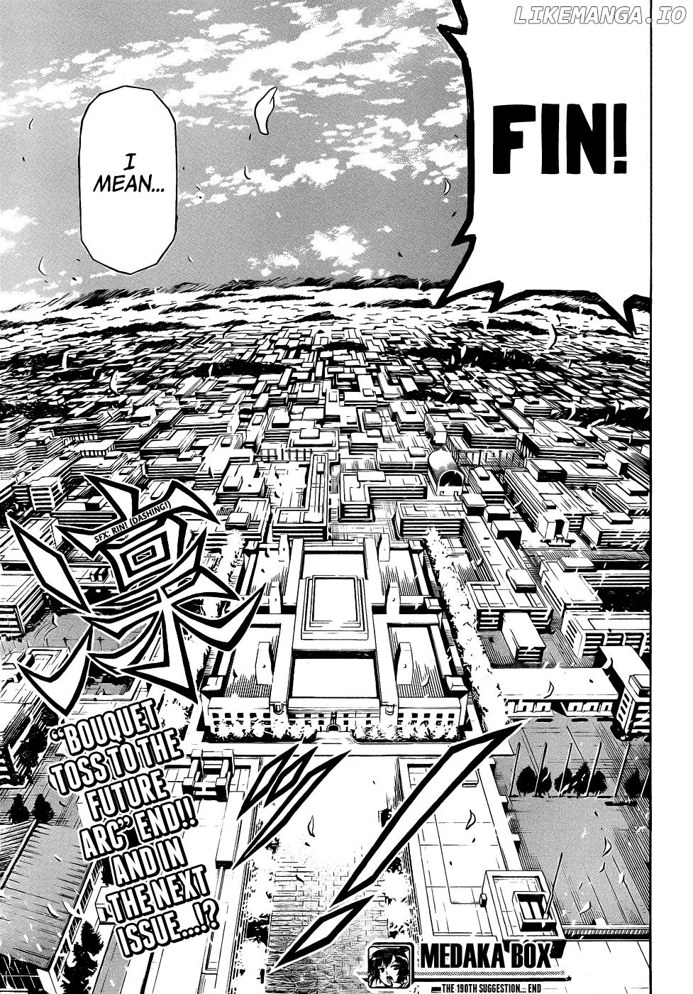 Medaka Box Chapter 190 - page 16